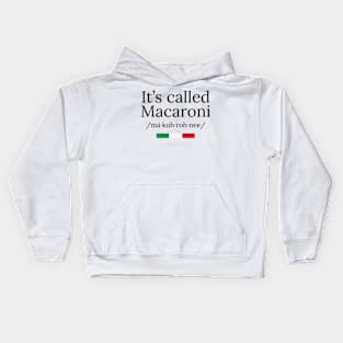 It's called Pasta Macaroni Kids Hoodie